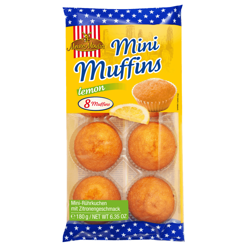 Muffiny 8ks 180g Citronové