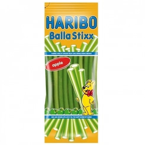 Haribo Stixx 80g Apple (HSD: 4/2026)