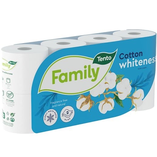 TP Tento 8ks 2vrs Cotton Whiteness