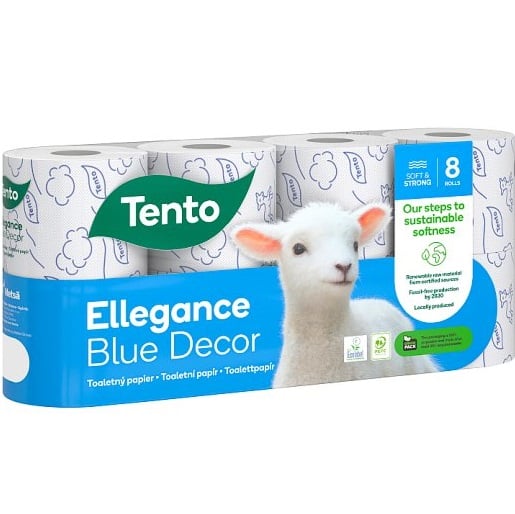 TP Tento 8ks 3vrs Blue Decor