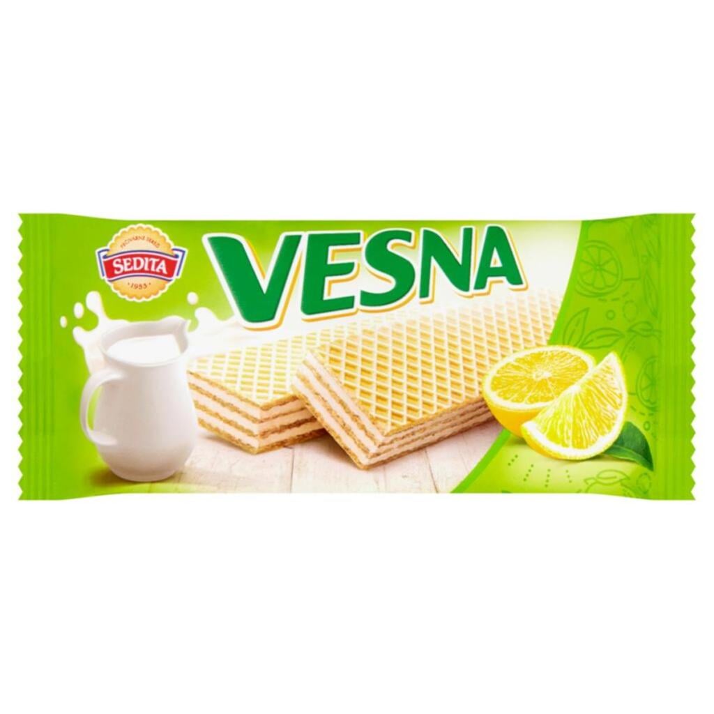 Vesna oplatky 50g Citronové