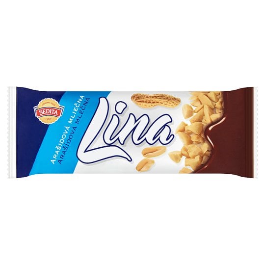 Lina oplatky 60g Arašídová mléčná