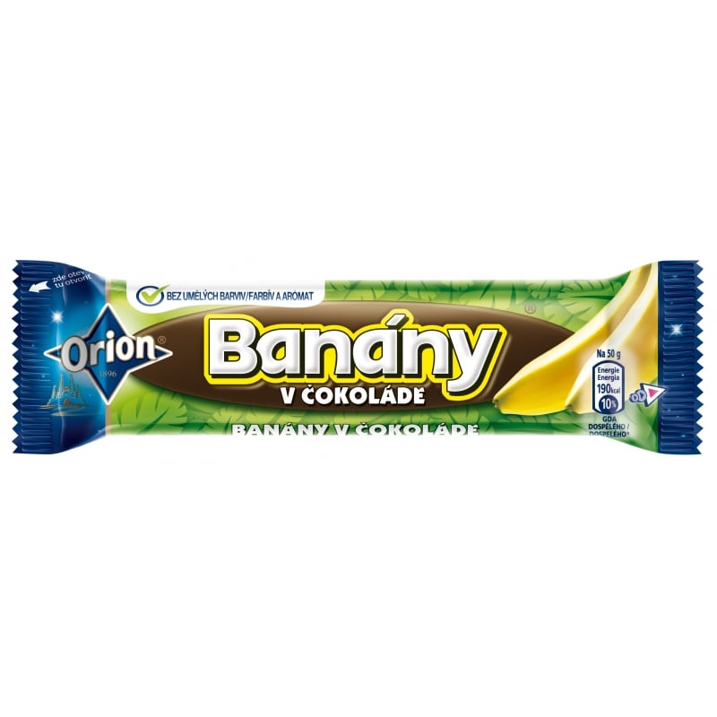 Banány ORION 45g Čokoládě