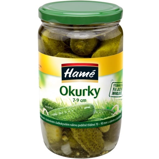 Hamé Okurky 7-9cm 680g