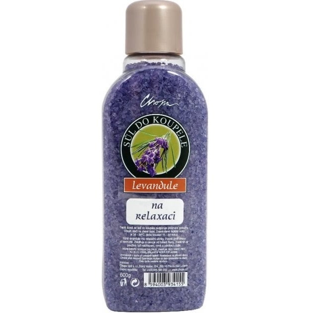 Chopa Sůl do koupele 600g Lavender