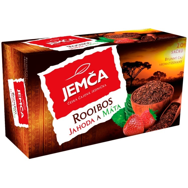 Jemča Rooibos Jahoda a Mata 30g