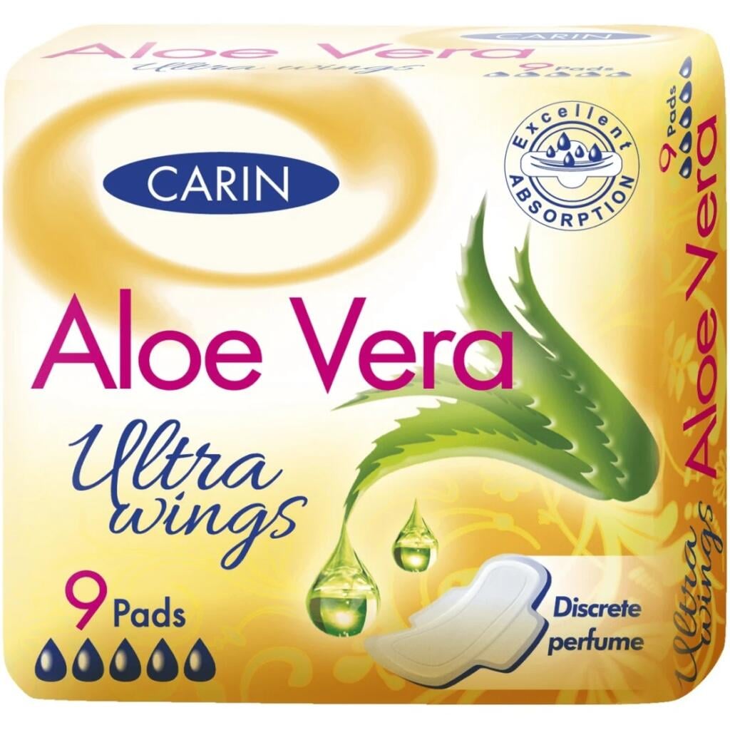 Vložky CARIN Ultra Aloe Vera 9ks (24)