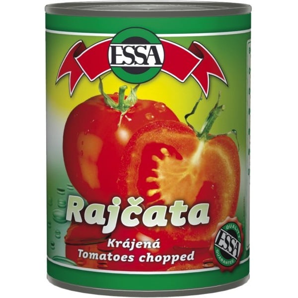 Essa Rajčata loupaná krájená 400g