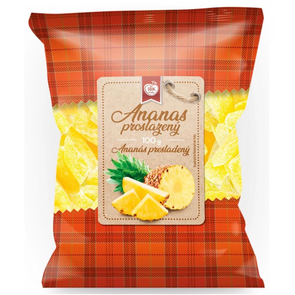 IBK Ananas plátky 100g