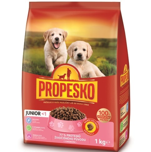 Propesko psi granule 1kg Junior