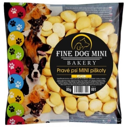 FINE DOG Piškoty 80g