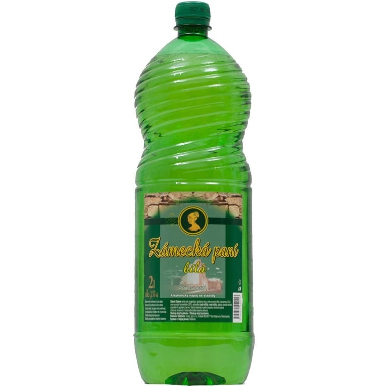 Zámecká paní 2L Bílá PET