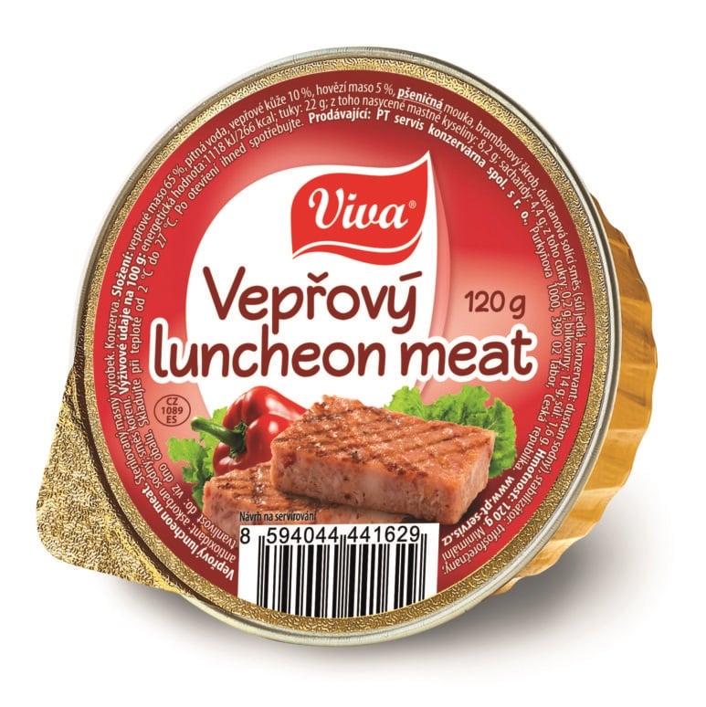 Viva 120g Vepřový lunchmeat