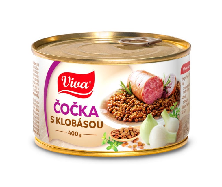 Viva 400g Čočka s klobásou