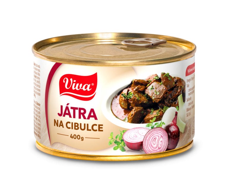 Viva 400g Játra na cibulce