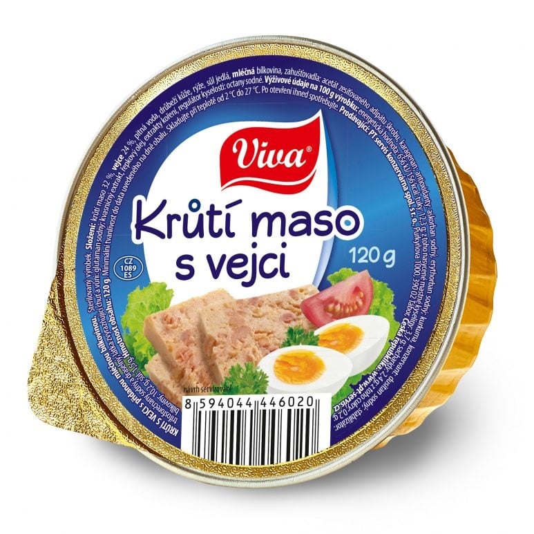 Viva 120g Krůtí maso s vejci