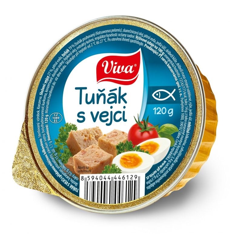 Viva 120g Tuňák s vejci