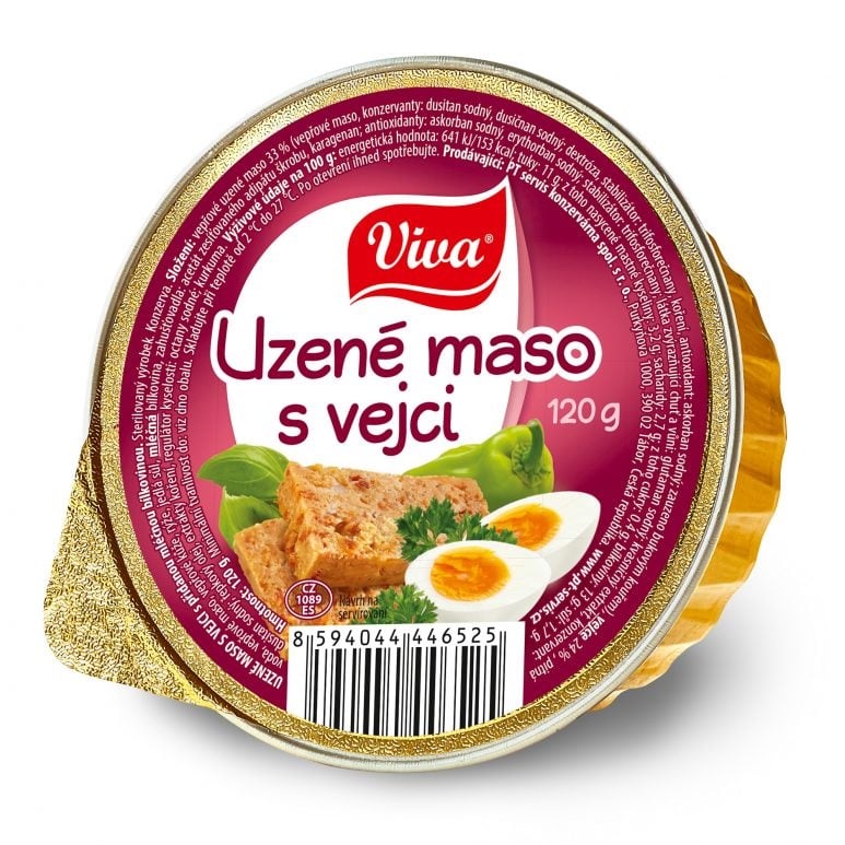 Viva 120g Uzené maso s vejci