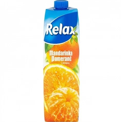Relax 1L Mandarinka, pomeranč