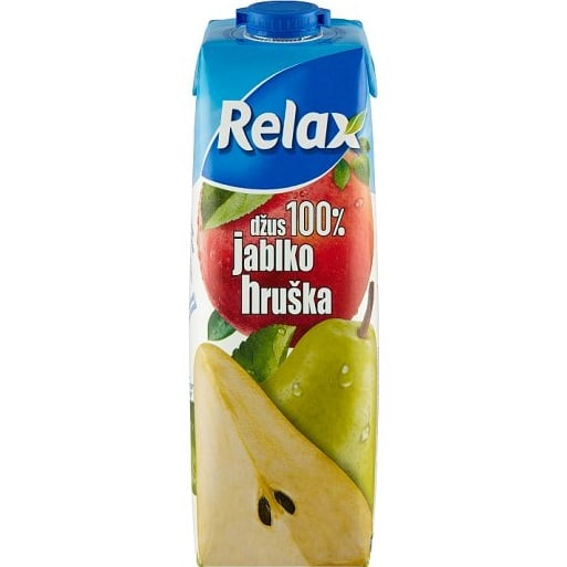 Relax 1L 100% Jablko, hruška