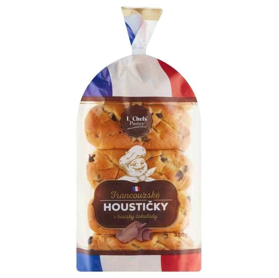 Francouzské houstičky 10ks 350g Čokoládové