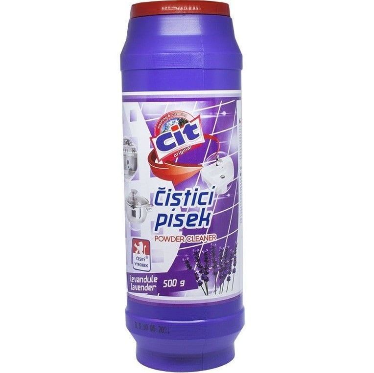 Cit čistící prášek na nádobí 500g Lavender