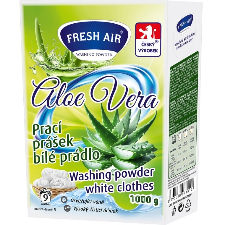 Fresh Air prášek 1kg Aloe Vera
