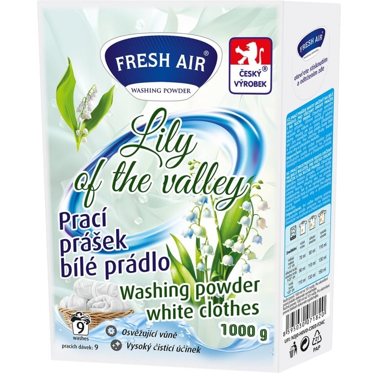 Fresh Air prášek 1kg Lily of the Valley
