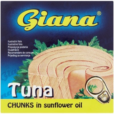 Giana Tuňák kousky 80g v oleji