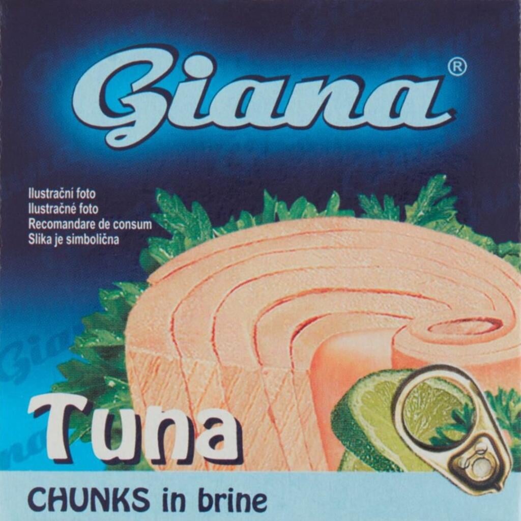 Giana Tuňák kousky 80g ve vlastní šťávě