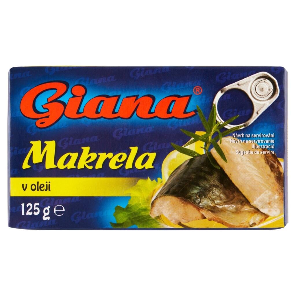 Giana Makrela 125g v oleji