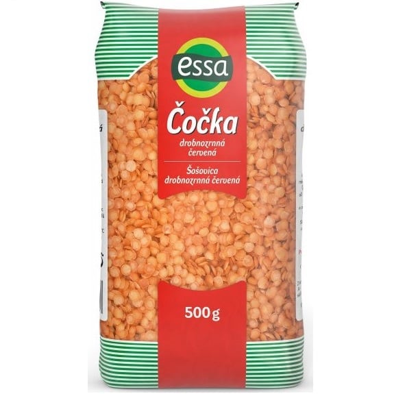 Essa Čočka drobnozrnná červená 500g