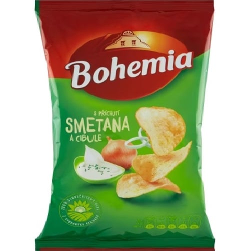 Bohemia 60g Smetana a Cibule