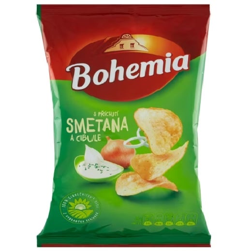Bohemia 130g Smetana a Cibule
