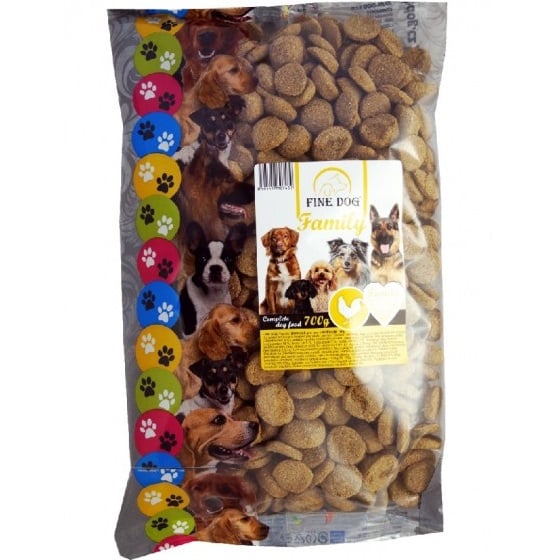 FINE DOG Family Granule 700g Kuřecí