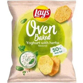 Lays 55g Oven Baked - Yogurt with herbs