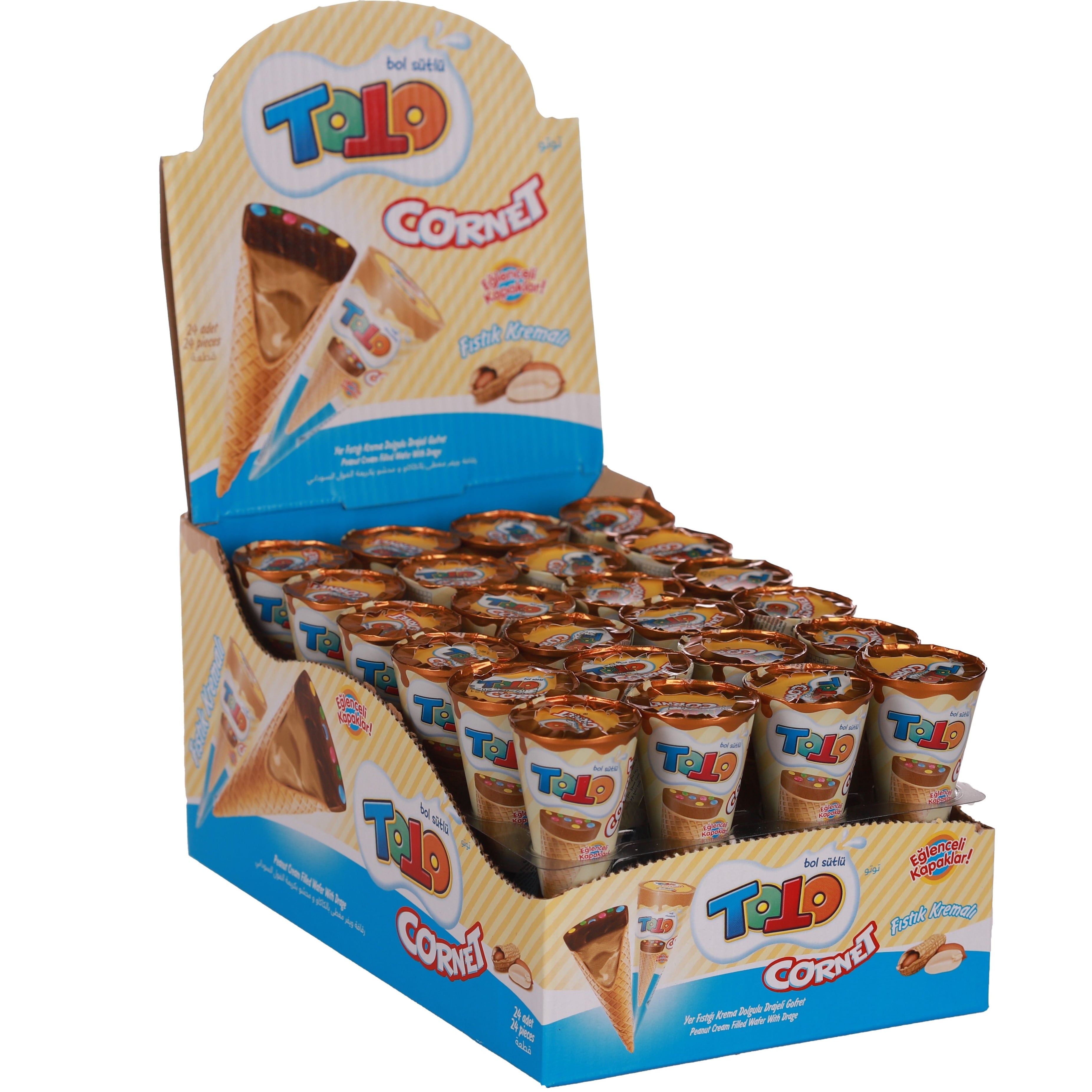 Cornet TOTO 25g Peanut