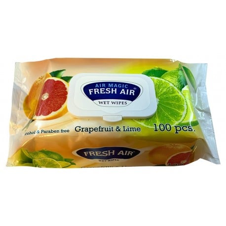 Ubrousky FRESH AIR 100ks Grapefruit & Lime