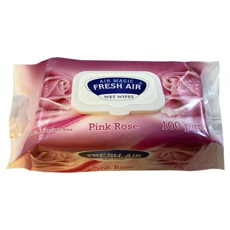 Ubrousky FRESH AIR 100ks Pink Rose