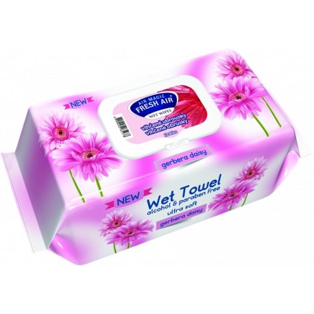 Ubrousky FRESH AIR 120ks Gerbera
