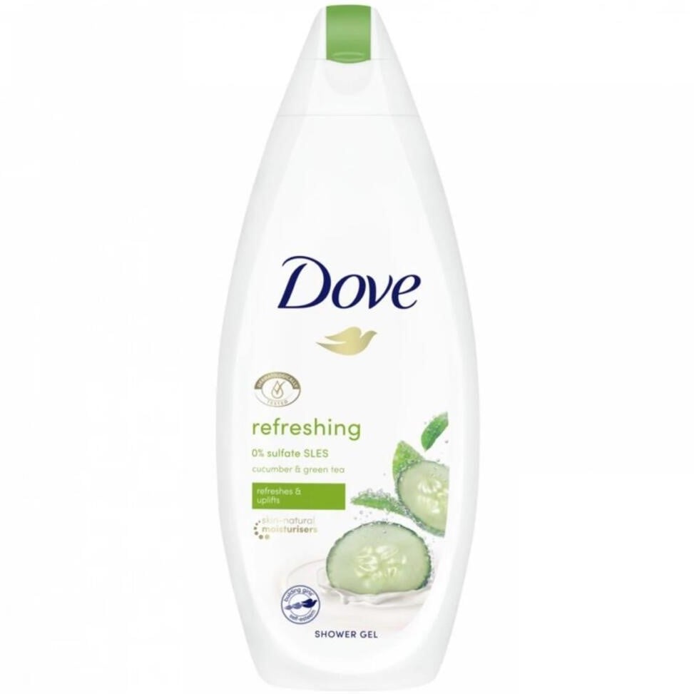 Dove SG 250ml F Refreshing Cucumber & Green Tea Scent