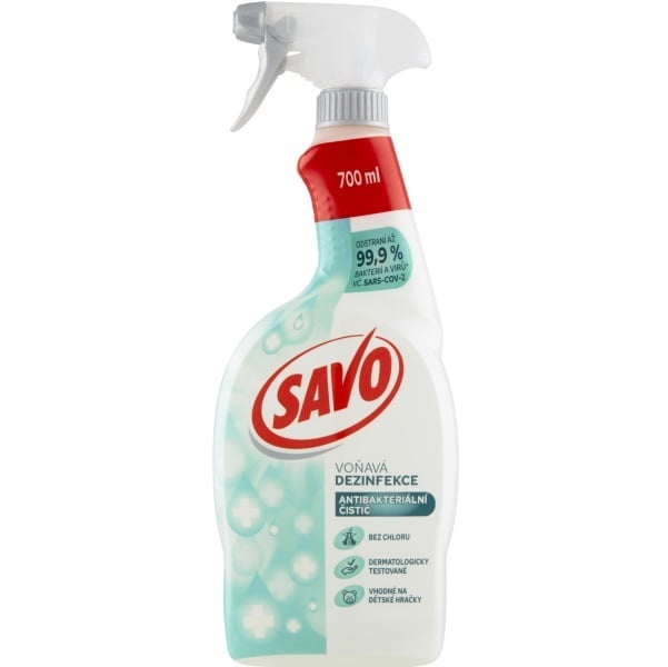 Savo Sprej Dezinfekce 700ml Antibakteriální čistič