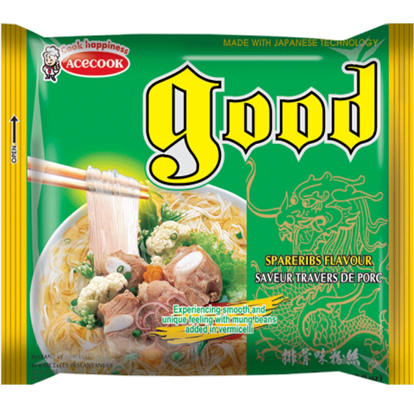 GOOD Inst. skleněné nudle vepřová žebírka 56g