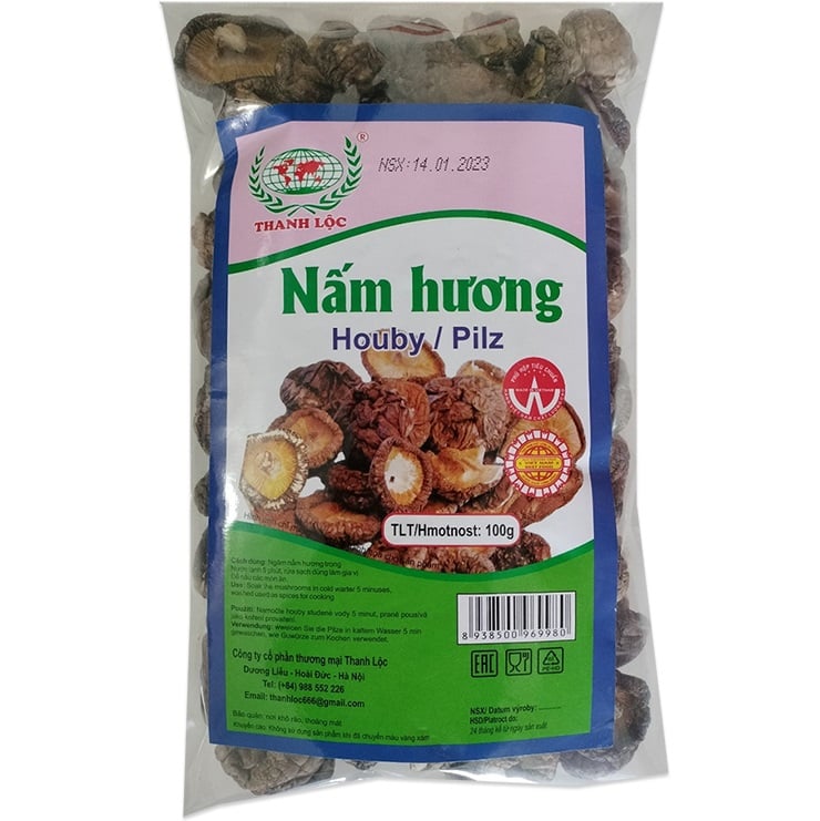 Nam Huong Shiitake Thanh Loc 100g