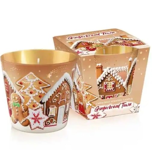 Bartek svíčka 115g Gingerbread Town