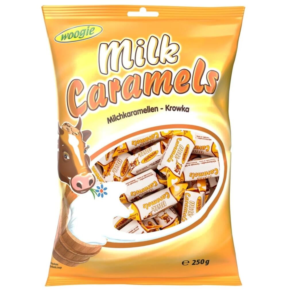 Woogie Karamelky 250g Milk