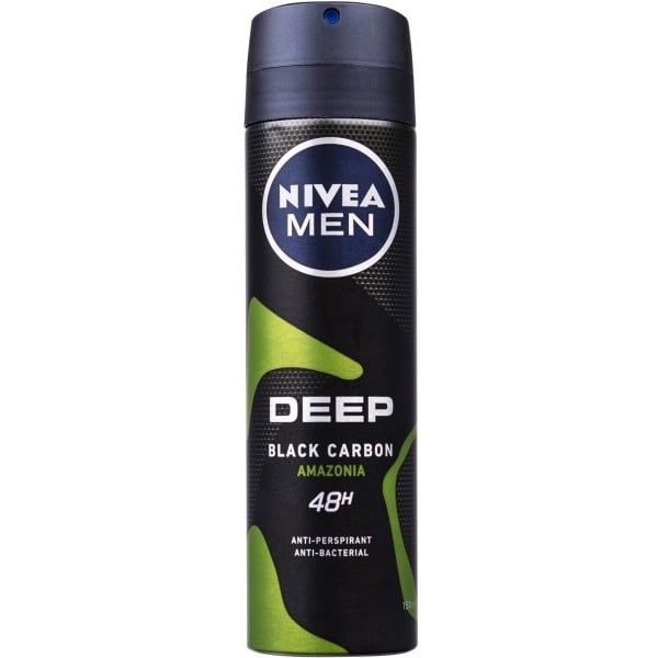 Nivea Deo 150ml M Deep Black Carbon Amazonia