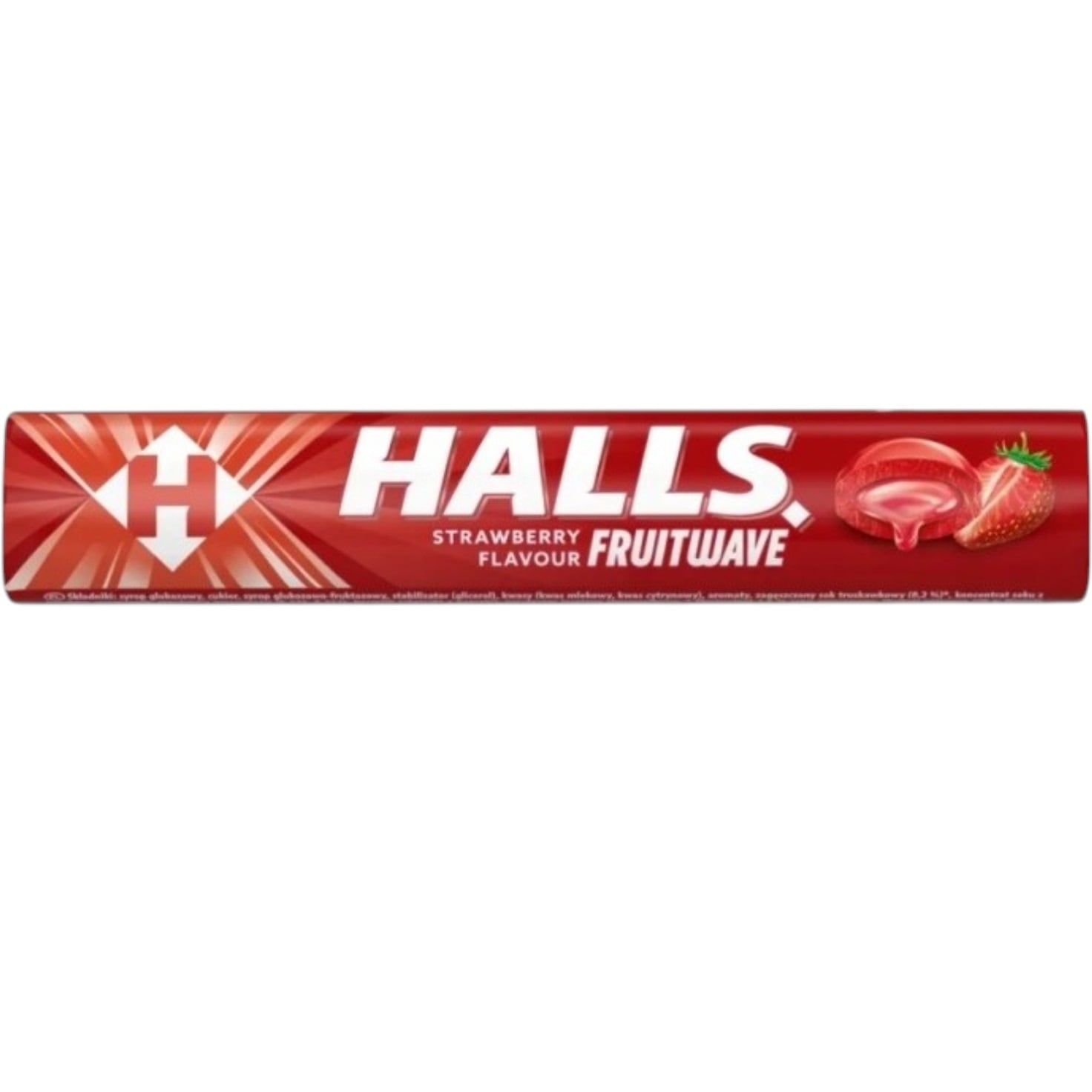 Halls Strawberry Flavour 45g