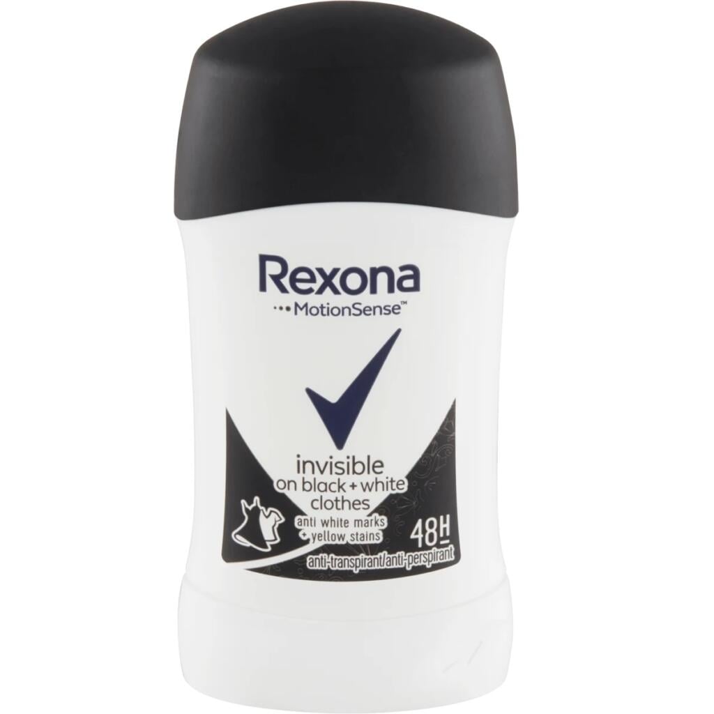 Rexona Roll 40ml F Invisible on B&W Clothes