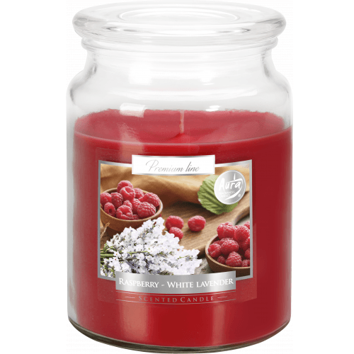 Bispol svíčka 500g Raspberry - Lavender